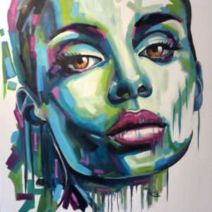 'Boldness' (Print on linen)