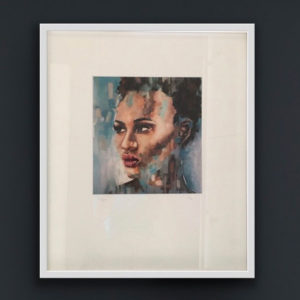 'Hope' (Print on linen) FRAMED