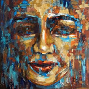 Beautifully Fragmented painting