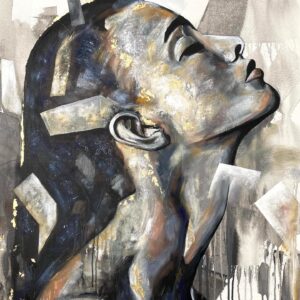 The Blessing portrait painting