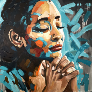 Painting Be still and know