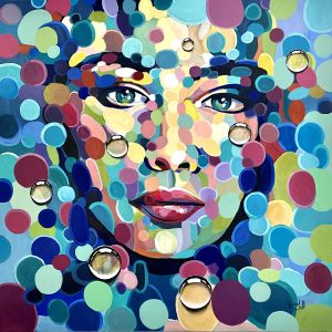Painting bubbling beauty