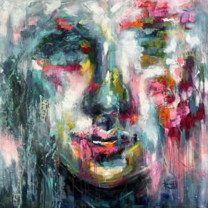 painting Through the vei