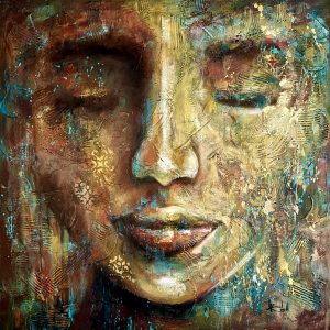 painting- Golden thoughs