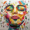 painting standing out
