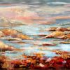 sunkissed waters painring