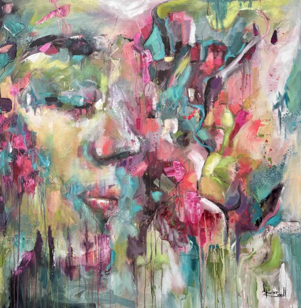tranquility through turmoil painting
